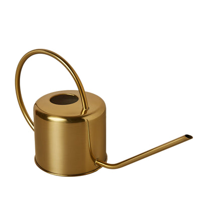 Brass Watering Can - Black Bamboo